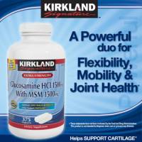 Glucosamine Kirkland HCL & MSM 1500mg - Viên bổ khớp từ Mỹ